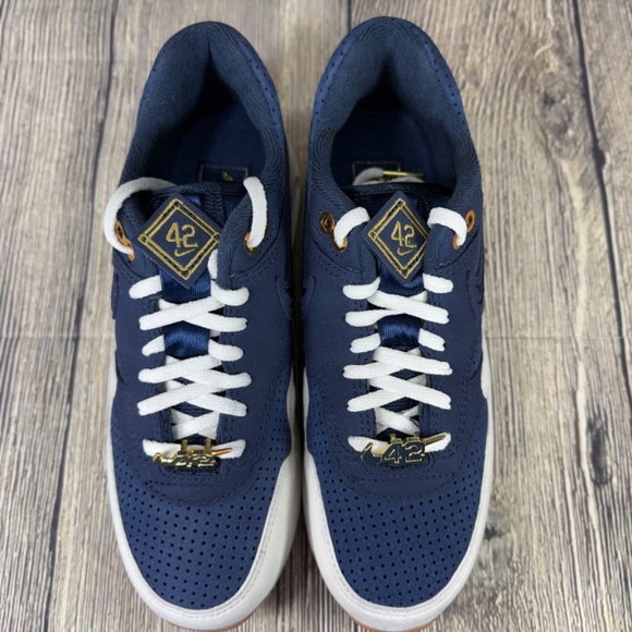 Nike Air Max 1 '86 OG Big Bubble Jackie Robinson Navy/Sail Sz 6.5 FZ4831-400 - Picture 5 of 8